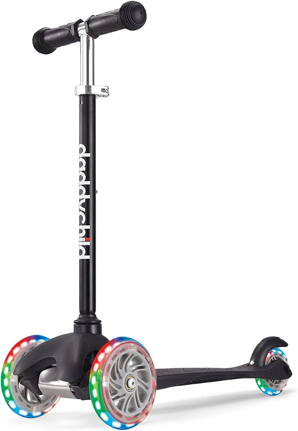 "Light up 3 Wheel Scooter: Perfect for Toddlers 3-6 Years Old, Boys and Girls, with Mini Size and Fun Wheels"