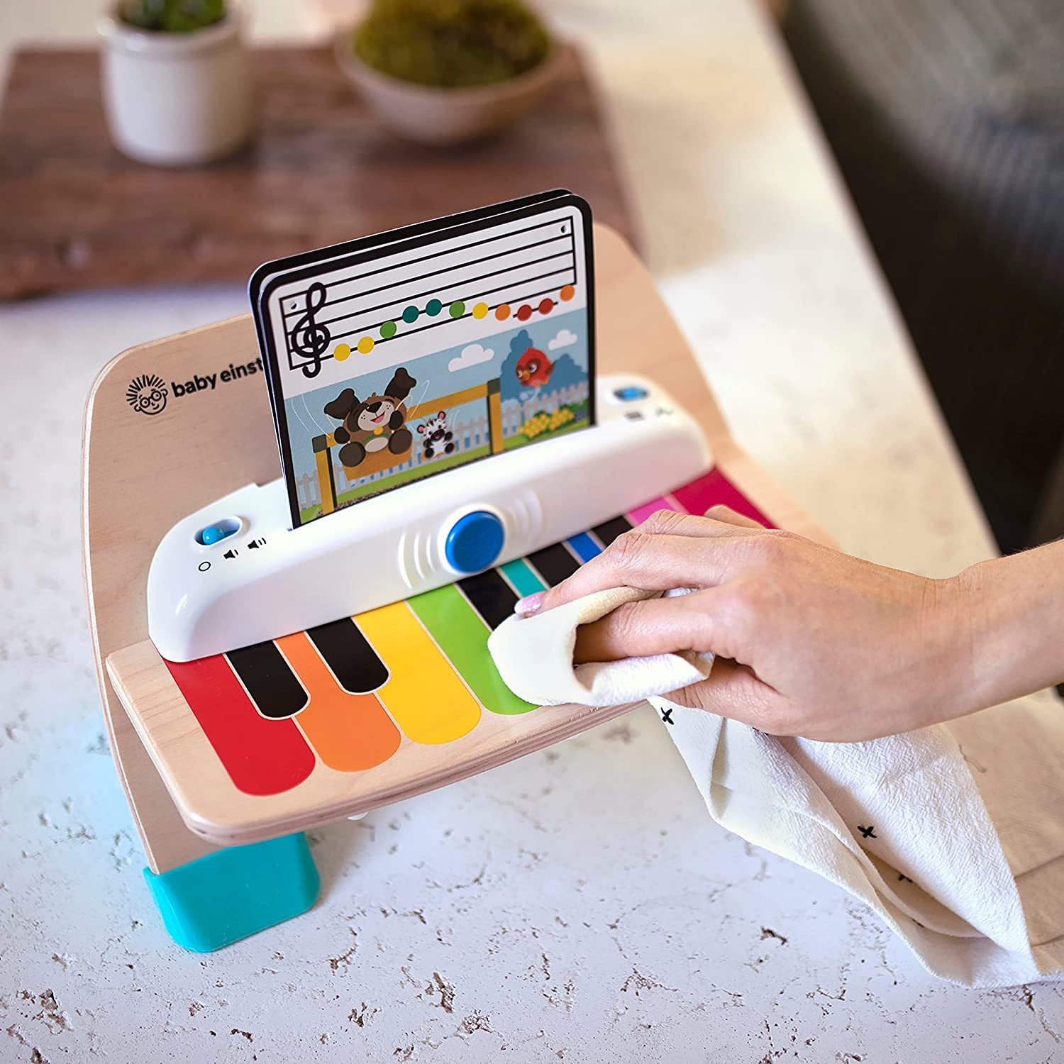 "Enchanting Hape Magic Touch Piano: a Musical Delight for Toddlers, 6 Months and Beyond!"